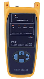 เครื่องมือวัดสํญญานแสง Fiber Optic test meter รุ่น YC-6650
