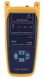 เครื่องมือวัดสํญญานแสง Fiber Optic test meter รุ่น YC-6660