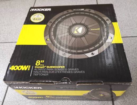 Kicker CompD 8 (40CWD82)