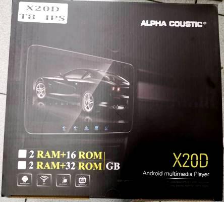 Alpha Coustic  X20D (Android  มีครบ3รุ่น 4-8 CORE )