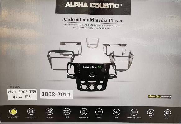 จอตรงรุ่นรถ 2 Din Alpha Coustic  4Core/ 8Core 3