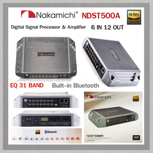 NAKAMICHI NDST500A  (6 IN 12 OUT 31 EQ DSP AMP.)
