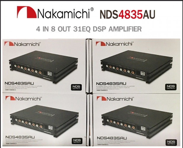 NAKAMICHI NDS4835AU (4 IN 8 OUT 31 EQ DSP AMP.) 6