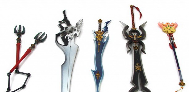 Weapons Set for Final Fantasy Play Arts