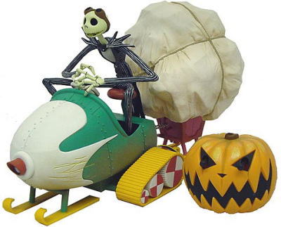 NIGHTMARE BEFORE CHRISTMAS REMOTE SNOW MOBILE 3