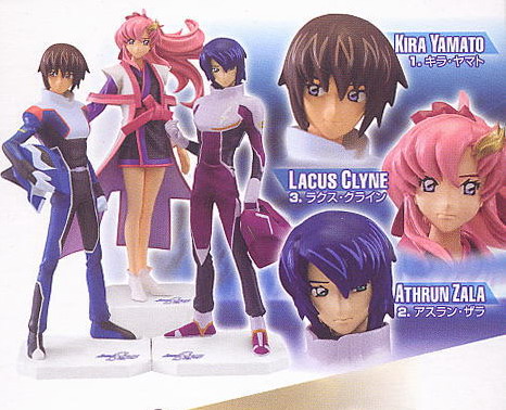 Gundam Seed Destiny EF Collection 3 Kira-Clyne-Athrun