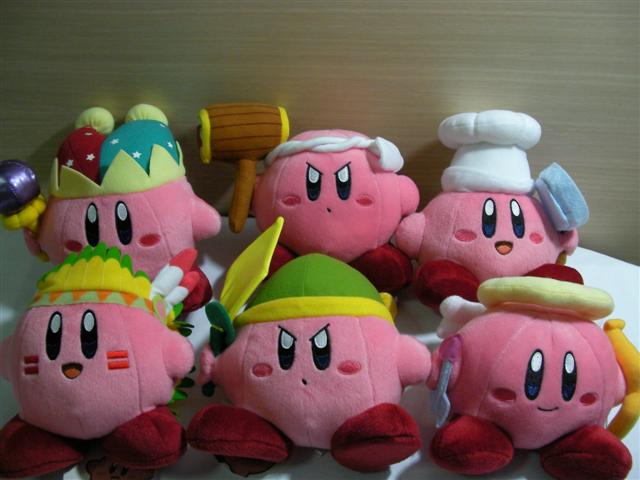 Kirby ตุ๊กตาเคอบี้ เซ็ต 6 ตัว