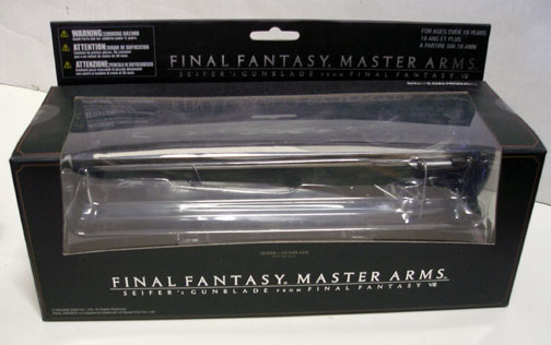 Final Fantasy Master Arms Seifer\'s Gunblade Diecast Final Fantasy Vll 1