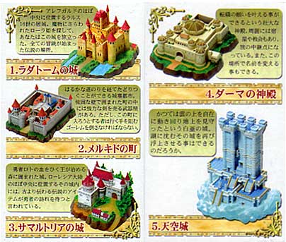Dragon Quest World Gallery Castle Town 1