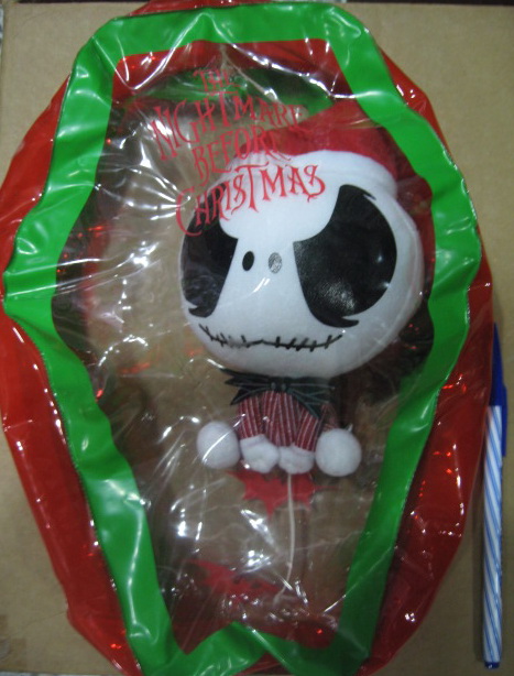 Nightmare Before Xmas Jack Doll Balloon (Red)