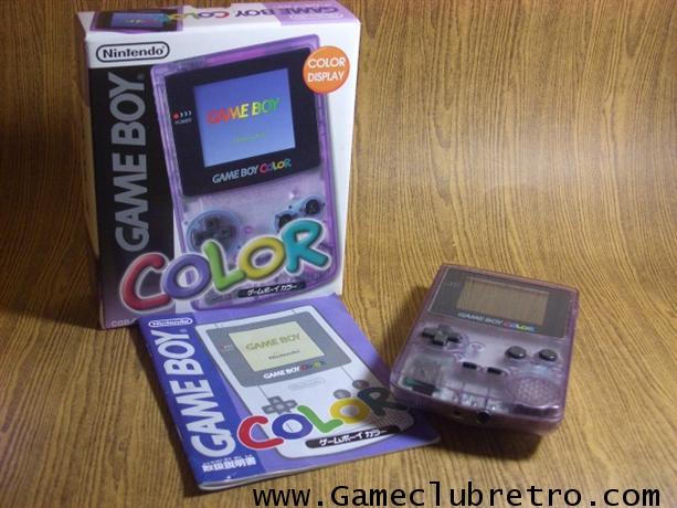 Gameboy Color Clear Violet  เกมบอย คัลเลอร์ ม่วงใส