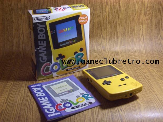 Gameboy Color  Yellow เกมบอย คัลเลอร์ สีเหลือง
