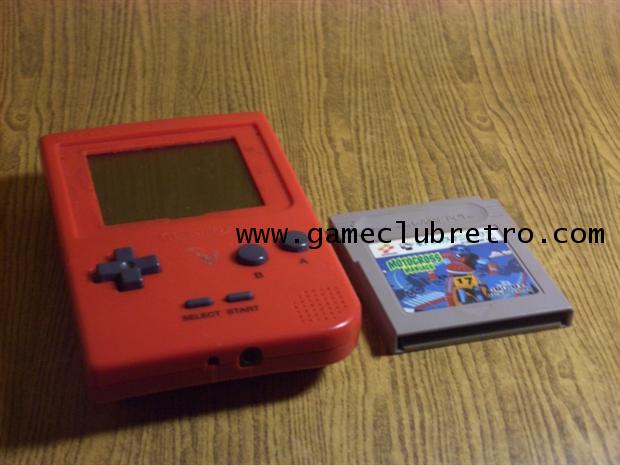Gameboy Pocket ตัวเปล่า สีแดง จอไม่สวย + 1 เกม ตามรูป