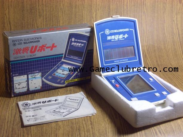 Game  Watch  Bandai LCD Solarpower Gekisen U Boat