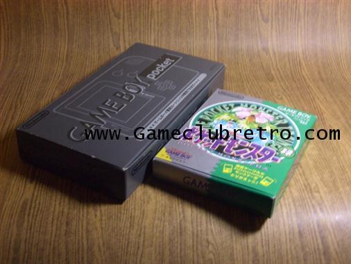 Gameboy Pocket Black  + 1game  เกมบอยพ๊อกเก็ตสีดำ +เกม