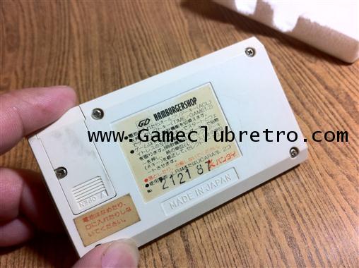 Game  Watch LCD Bandai HambergerShop   เกมกด จีดี ร้าน เบอร์เกอร์ 5
