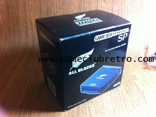 Gameboy Advance sp All Black Limited  เกมบอย แอดวานซ์ เอสพี ดำ 1