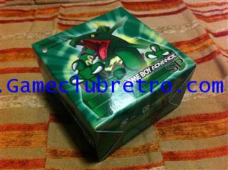 GameBoy Advance SP Rayquaza Green Limited Pokemon Pocket Monster Japan Brand New