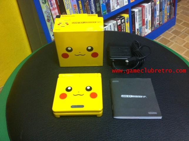 Gameboy Advance Pikachu Limited