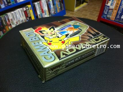 Gameboy Advance Pikachu Limited Gold 1