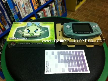 Gameboy Advance Celebi Green  Limited