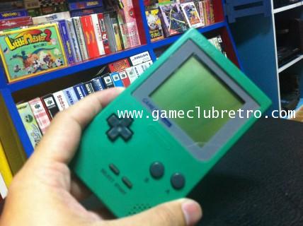 Gameboy Pocket Green +1 game ไม่มีกล่องคู่มือ