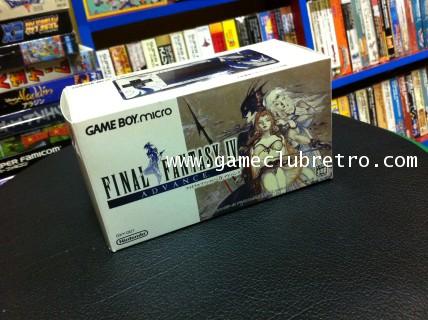 Gameboy Micro Final Fantasy 4 Limited Brand New No Have Cartrige