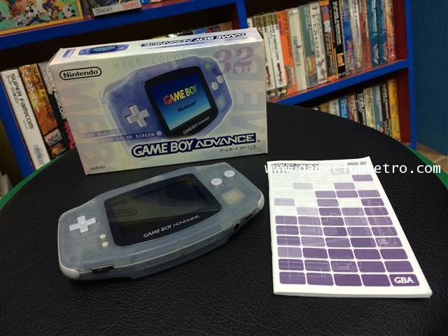 Gameboy Advance Clear Blue เกมบอย แอดวานซ์ สีฟ้าใส