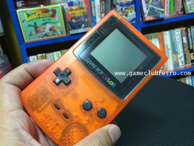 Gameboy Color Clear Orange Limited  เกมบอยคัลเลอร์ สีส้มใส 2