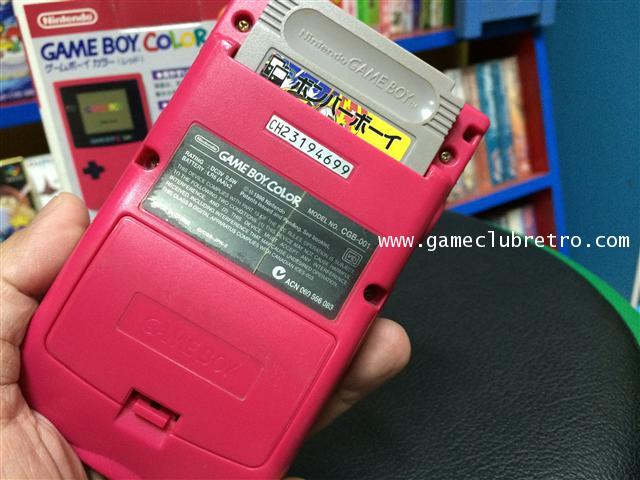 Gameboy Color Pink เกมบอยคัลเลอร์ สีชมพู 2