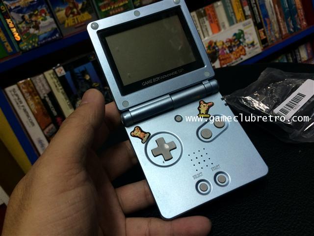 Gameboy Advance sp Blue เกมบอย แอดวาน เอสพี หม้อแปลง 2