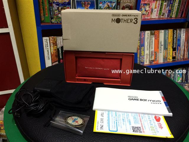 Gameboy Micro GBM mother 3 Japan Limited เกมบอยไมโ๕ร มาเธอว์ 2