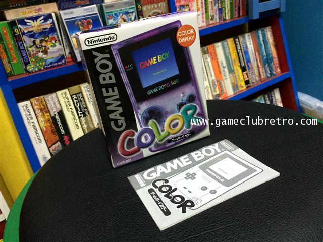 Gameboy Color Clear Purple  เกมบอย คัลเลอร์ สีใสม่วง