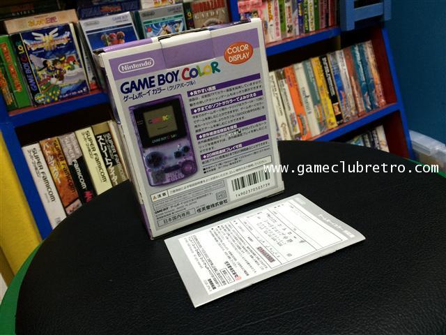 Gameboy Color Clear Purple  เกมบอย คัลเลอร์ สีใสม่วง 1