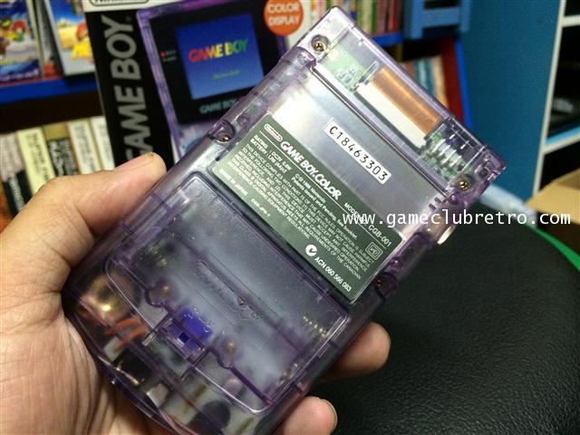 Gameboy Color Clear Purple  เกมบอย คัลเลอร์ สีใสม่วง 3
