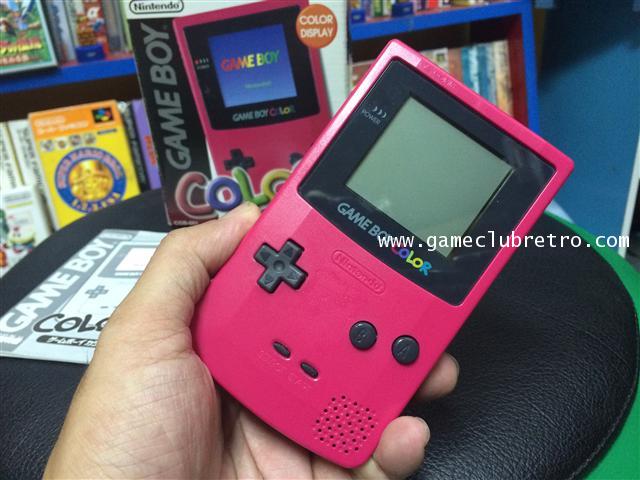 Gameboy Color Pink เกมบอยคัลเลอร์ สีชมพู 1