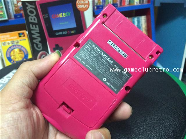 Gameboy Color Pink เกมบอยคัลเลอร์ สีชมพู 2