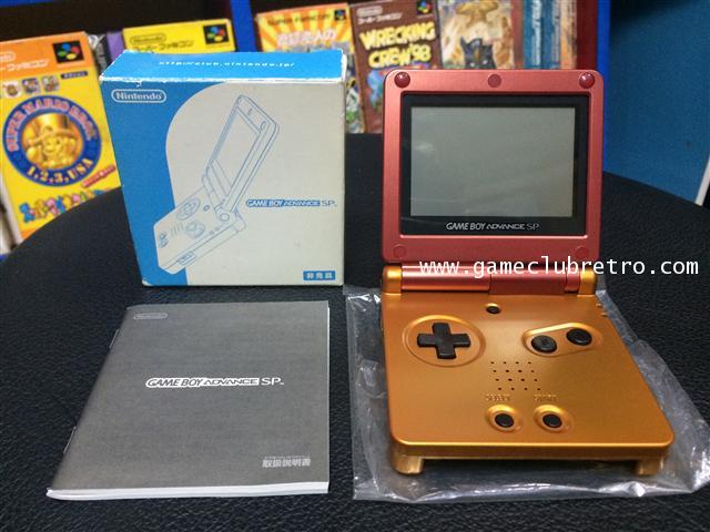 Gameboy Advance SP Metroid Orange Red Club Nintendo Limited