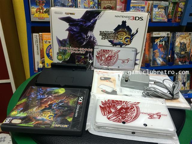 Nintendo DS Monster Hunter 3G Limited นินเทนโด ดีเอส มอนสเตอร์ฮันเตอร์ 3 จี ลิมิเต็ท