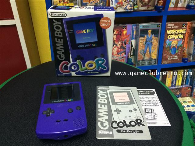 Gameboy Color Purple เกมบอยคัลเลอร์สีม่วง