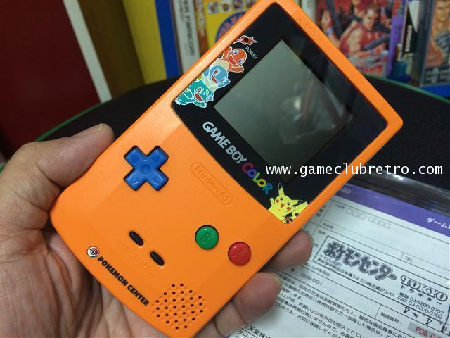 Gameboy Color Pokemon Center Orange Limited เกมบอย คัลเลอร์ โปเกม่อน สีส้ม ลิมิเต็ท 3