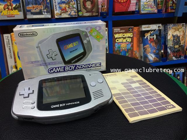 Gameboy Advance Silver เกมบอยแอดวานซ์ สีเงิน