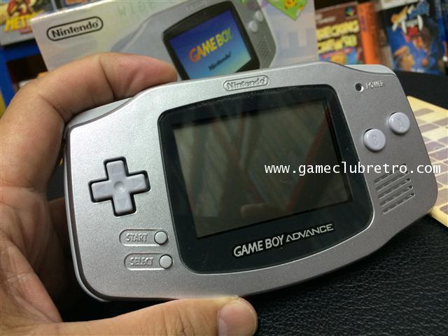 Gameboy Advance Silver เกมบอยแอดวานซ์ สีเงิน 1