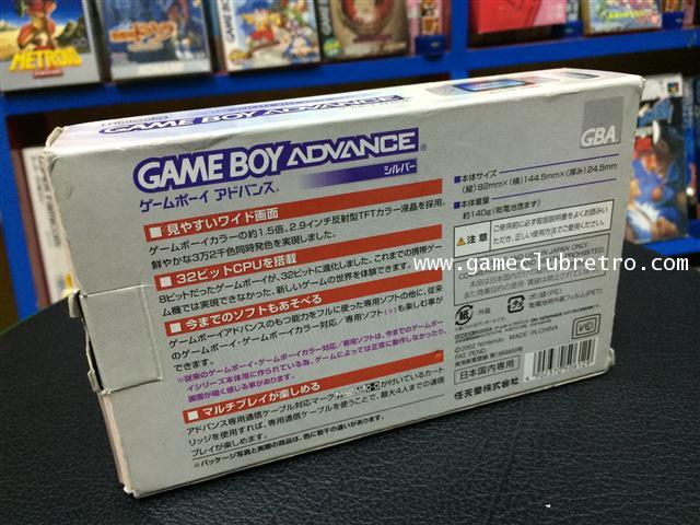 Gameboy Advance Silver เกมบอยแอดวานซ์ สีเงิน 5