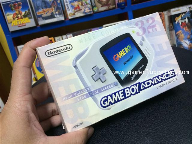 Gameboy Advance White เกมบอย แอดวานซ์ สีขาว 4