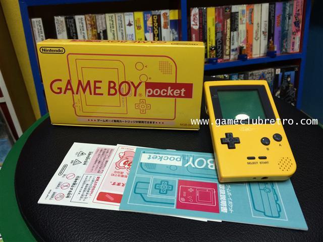 Gameboy Pocket Yellow เกมบอย พ๊อกเก็ตสีเหลือง