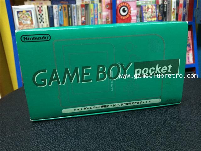 Gameboy Pocket Green Brand New เกมบอย พ๊อกเก็ตสีเขียว มือ 1