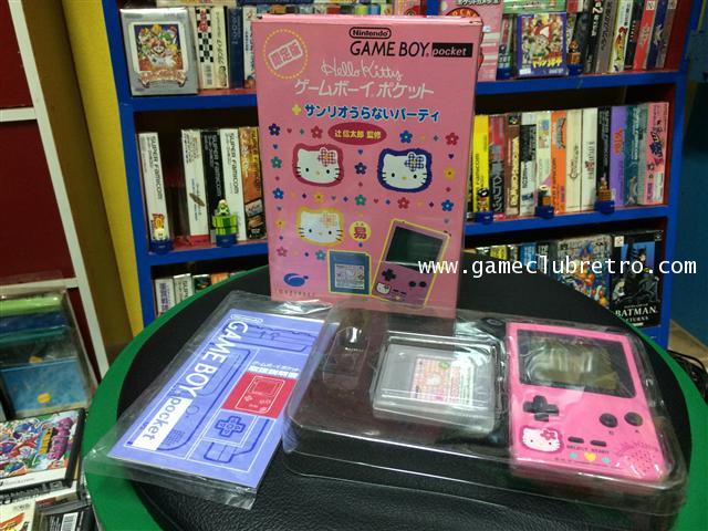 Gameboy Pocket  Kitty Pink Limited เกมบอย พ๊อกเก็ต คิตตี้ ลิมิเต็ท
