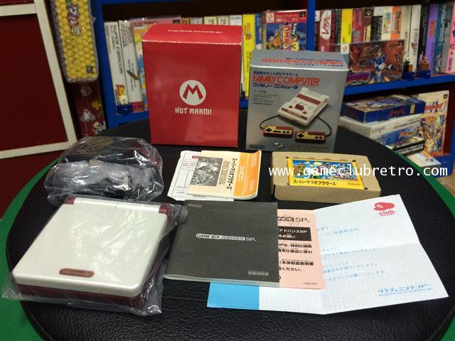 Gameboy Advance SP HOt Mario Limited  เกมบอยแอดสวานซ์ เอสพี ฮอตมาริโอ่ ฟามิคอม ลิมิเต็ท