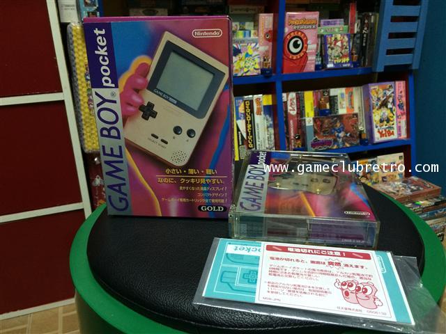 Gameboy Pocket Gold เกมบอย พ๊อกเกตสีทอง